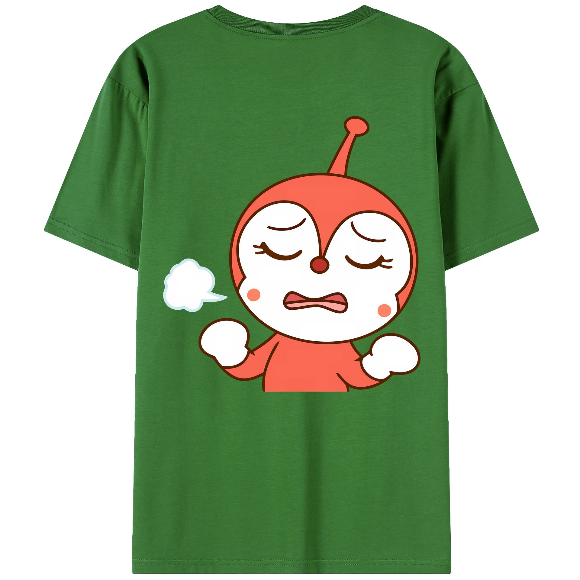 アンパンマン Anpanman レディース半袖Tシャツ(バックプリント)